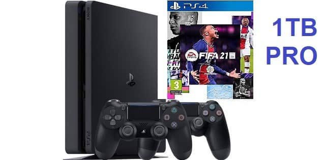 פלייסטיישן 4 PRO כולל FIFA 21