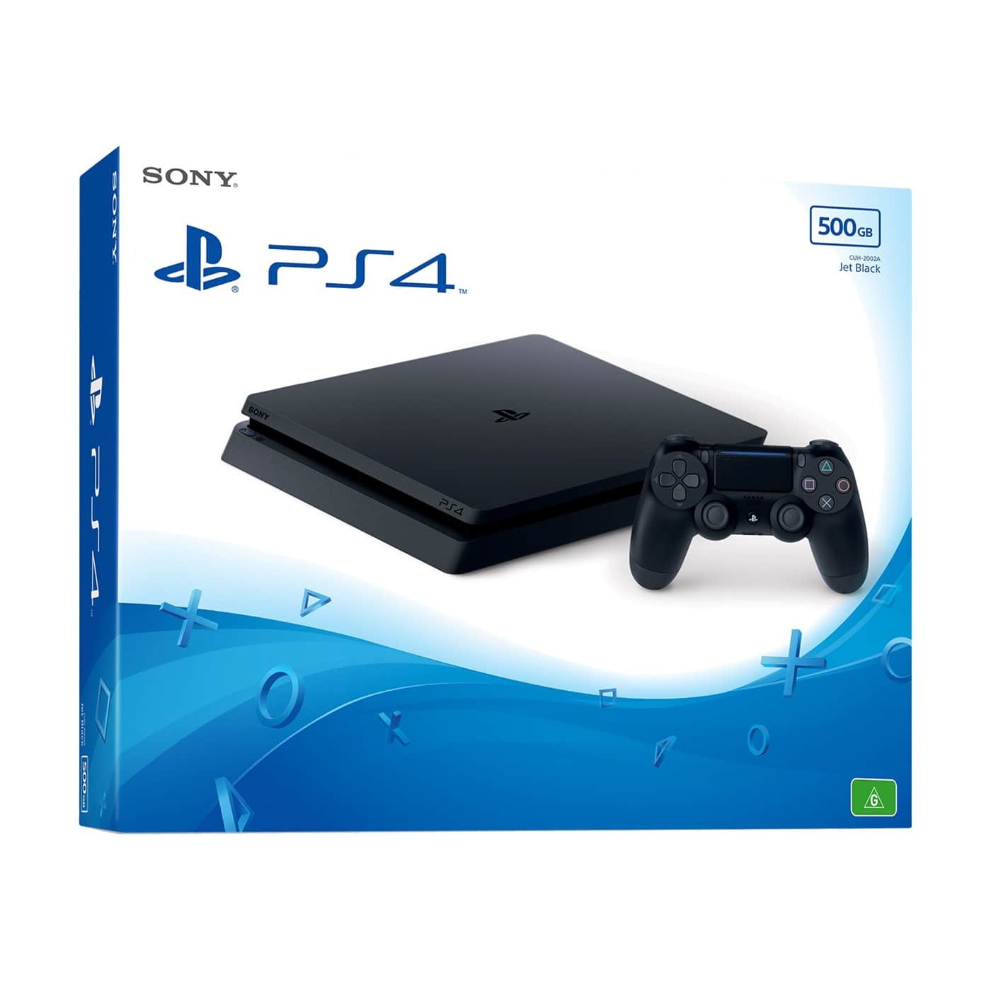 פלייסטיישן 4 הדגם סלים עם זיכרון 500GB